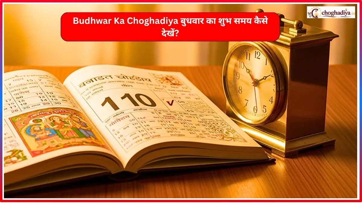 Budhwar Ka Choghadiya बुधवार का शुभ समय कैसे देखें?