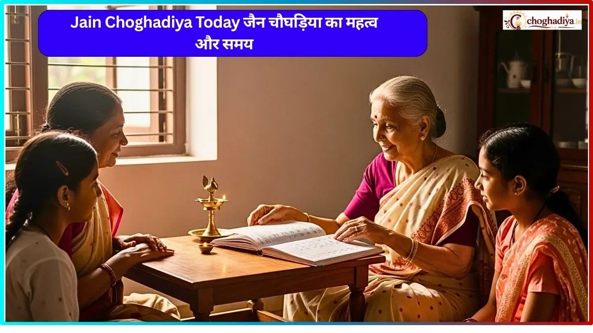 Jain Choghadiya Today जैन चौघड़िया का महत्व और समय