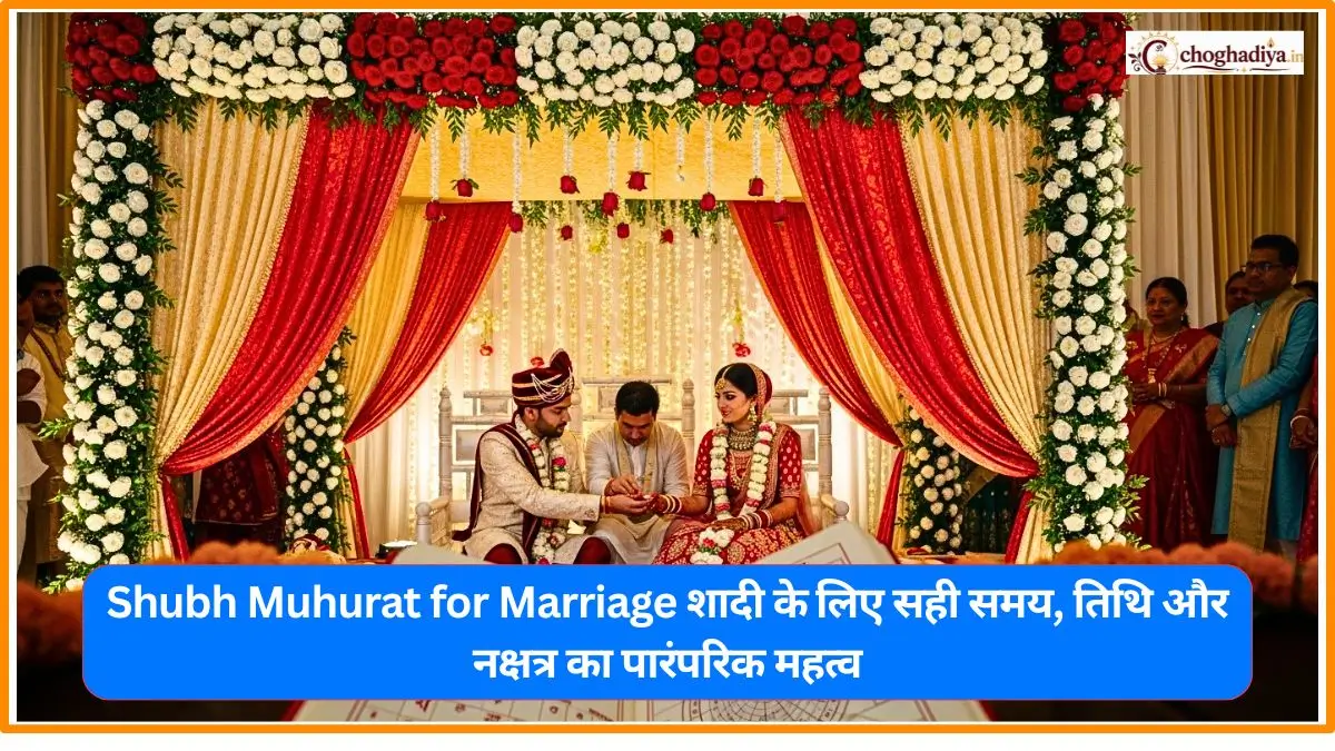 Shubh Muhurat for Marriage शादी के लिए सही समय, तिथि और नक्षत्र का पारंपरिक महत्व