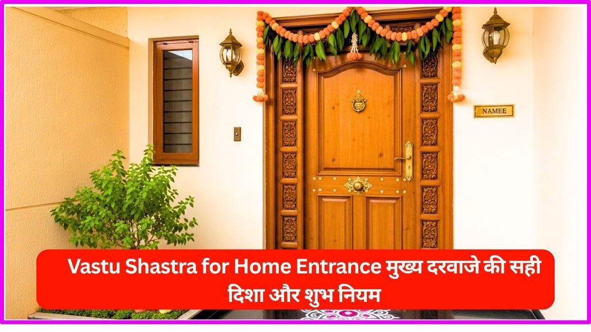 Vastu Shastra for Home Entrance मुख्य दरवाजे की सही दिशा और शुभ नियम