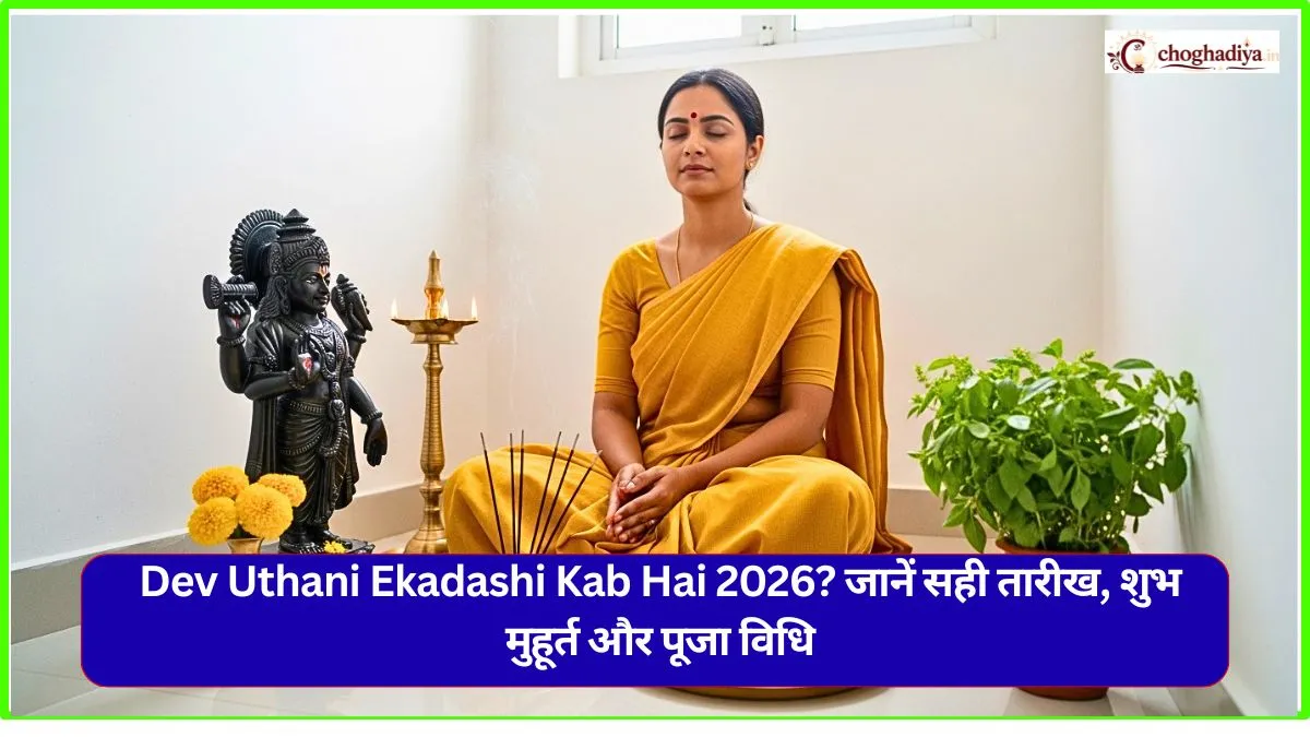 Dev Uthani Ekadashi Kab Hai 2026? जानें सही तारीख, शुभ मुहूर्त और पूजा विधि